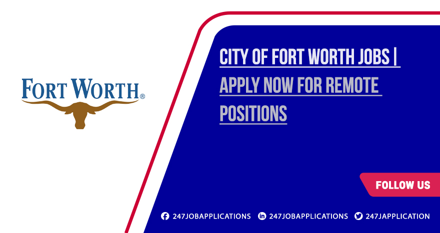 City of Fort Worth Jobs