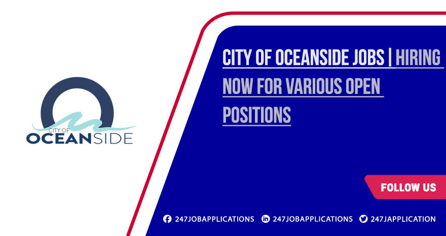 City of Oceanside Jobs