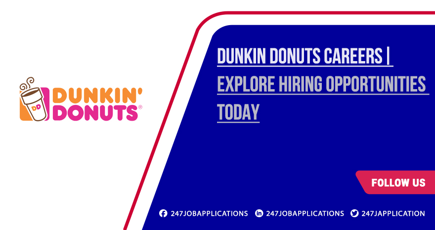 Dunkin Donuts Careers